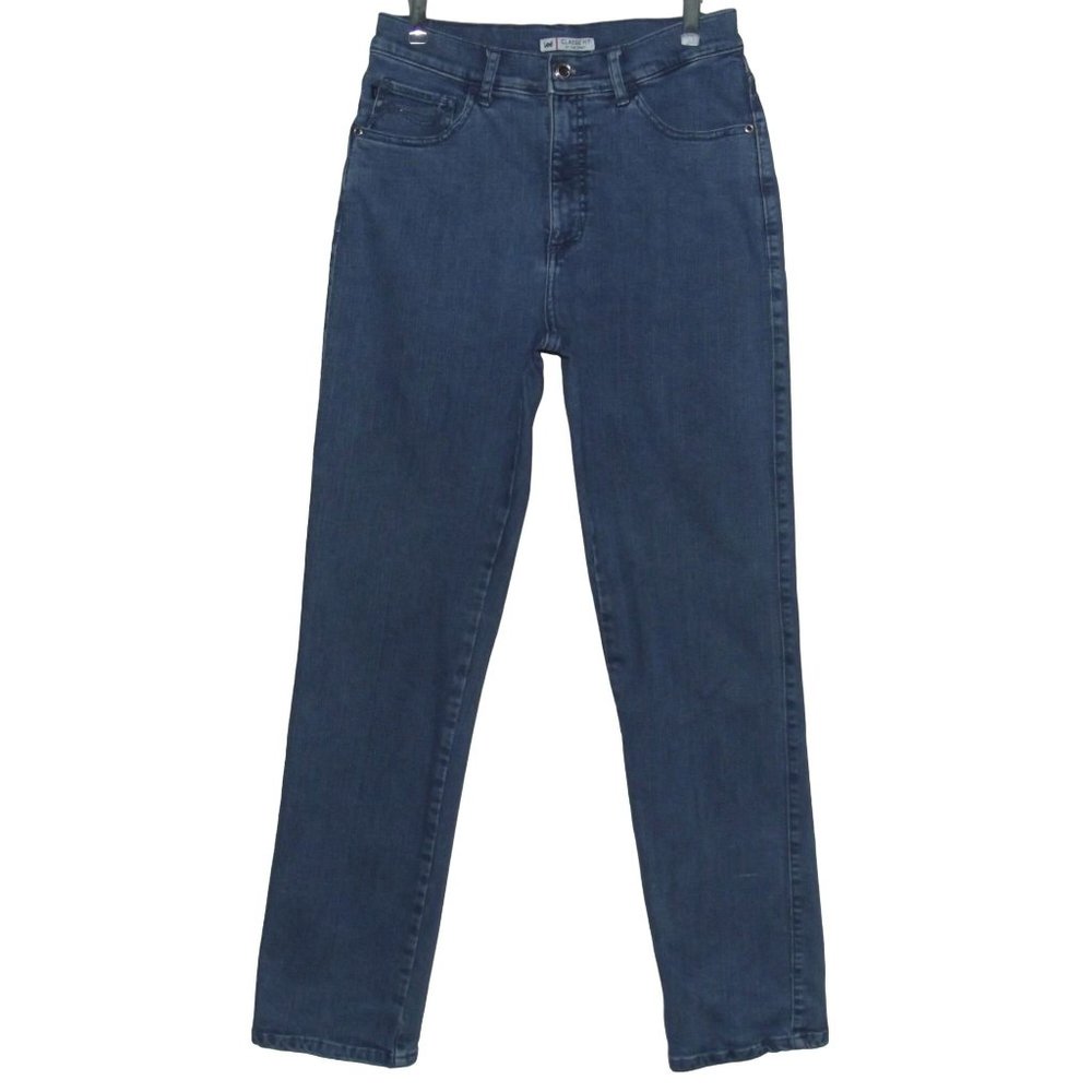 Lee Classic Fit At The Waist 10 x 31.5" Jeans NO SIZE LABEL studded pockets